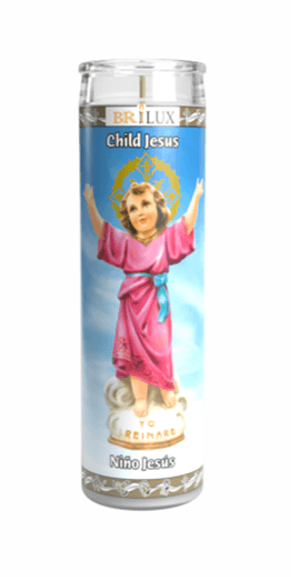 Veladora Niño Jesus Brilux